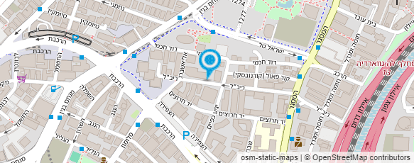 מפת הגעה אל עו"ד זלסקי ארז