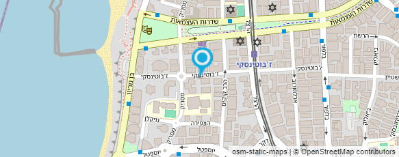 מפת הגעה אל מכון סילבי