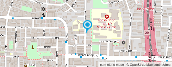 מפת הגעה אל יעל