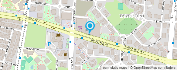 מפת הגעה אל קניון עזריאלי חולון