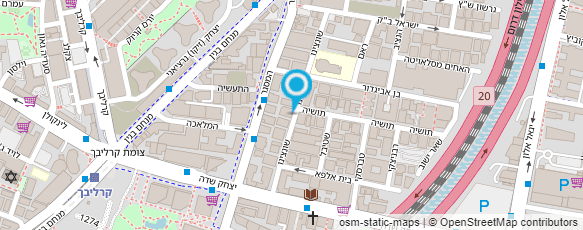 מפת הגעה אל אקו טיולי שטח