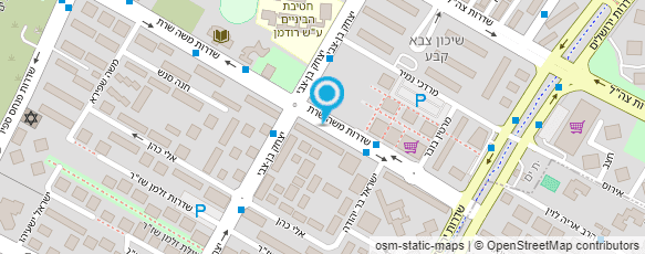 מפת הגעה אל צחי