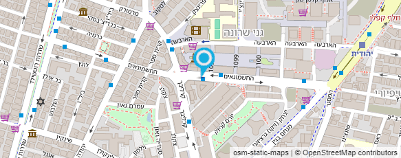 מפת הגעה אל בנק אוצר החייל בע"מ