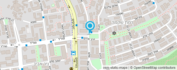 מפת הגעה אל קיוסק אורי