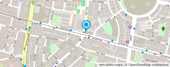 מפת הגעה אל שירותי בריאות כללית- קול סנטר