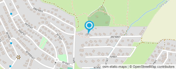 מפת הגעה אל בקתות באהבה