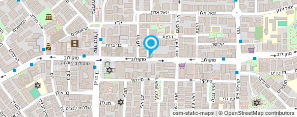 מפת הגעה אל ג'ונס הלבשה לגבר