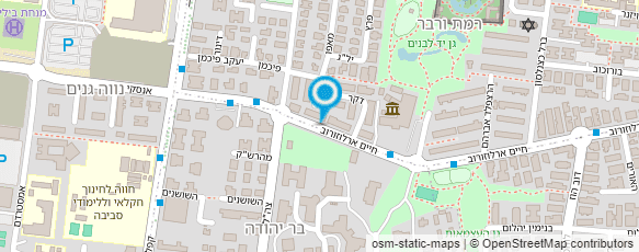 מפת הגעה אל ד"ר פרץ דוידי