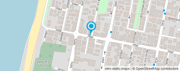 מפת הגעה אל גן שושנה