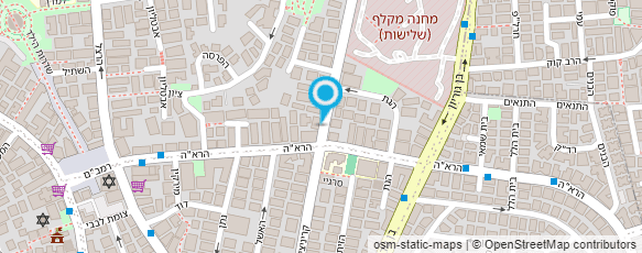 מפת הגעה אל אלו"ט-בית לורן-המרכז למשפחה