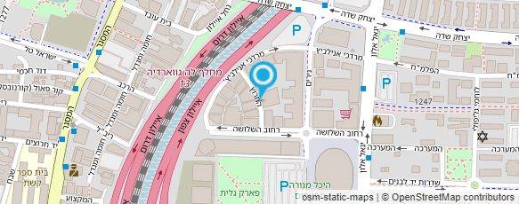 מפת הגעה אל איגוד קציני בטיחות מקצועיים בתעבורה