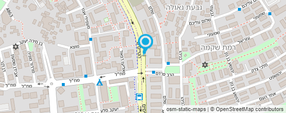 מפת הגעה אל הכח מכבי עמידר ר"ג