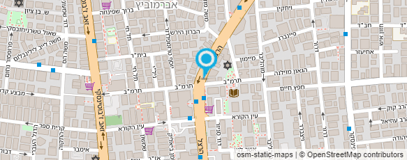 מפת הגעה אל טבון המרכז