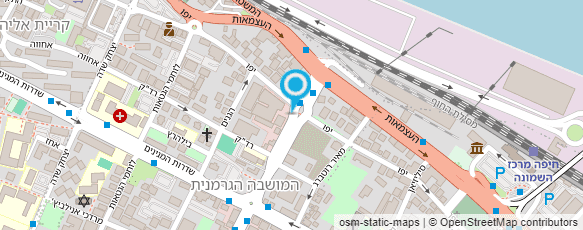 מפת הגעה אל עו"ד לוינסון צבי