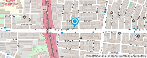 מפת הגעה אל חולון חשמל אלקטרוניקה