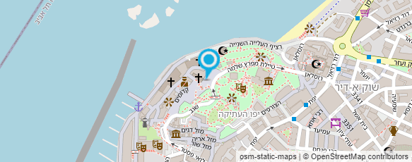 מפת הגעה אל מנזר "סן פיטר"