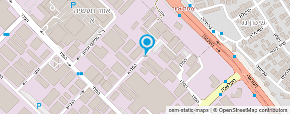 מפת הגעה אל מעגד סרטי הדבקה בע"מ