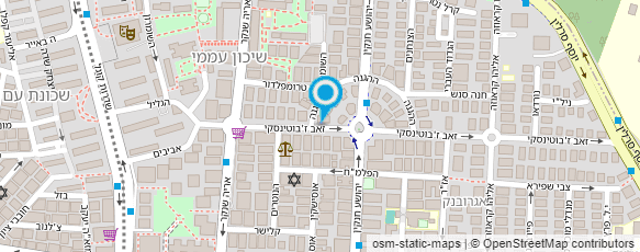 מפת הגעה אל ד"ר בינדרמן צחי