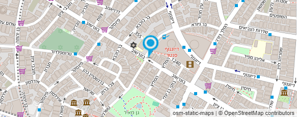 מפת הגעה אל עו"ד דוידוביץ יעקב