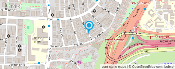 מפת הגעה אל גרר א.א. דוד