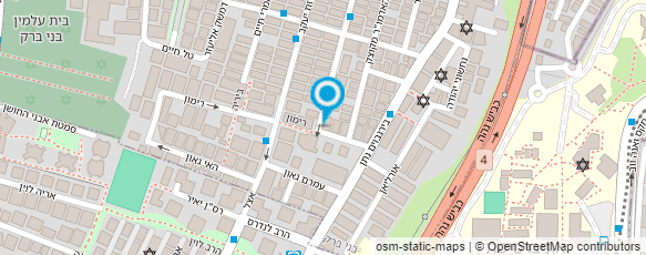 מפת הגעה אל ישיבת תורה ושלום