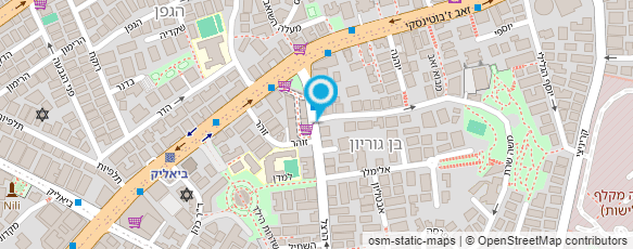 מפת הגעה אל קונדיטוריה המעדן