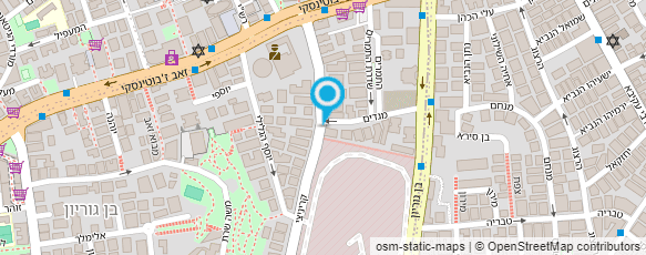 מפת הגעה אל מכולת אמינוב