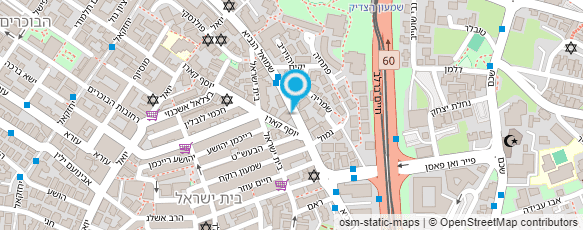 מפת הגעה אל משה חמד עבודות צבע