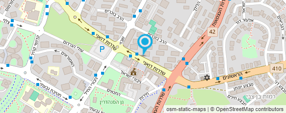 מפת הגעה אל עו"ד כהן יהודה