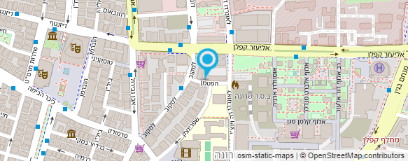 מפת הגעה אל בית הרופא מפת הגעה אל בית הרופא