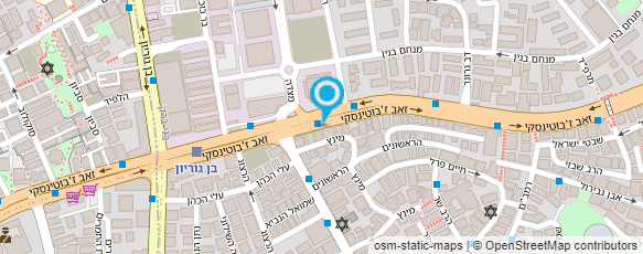 מפת הגעה אל יהב מחשבים