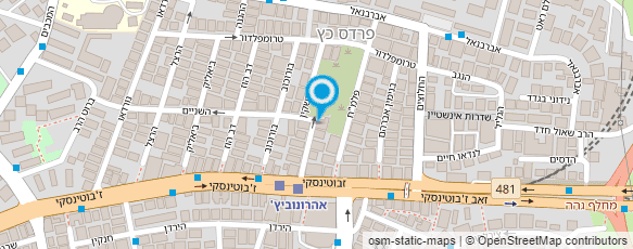 מפת הגעה אל קפה אריה