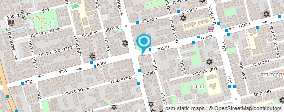 מפת הגעה אל בר-עמי בן-ציון