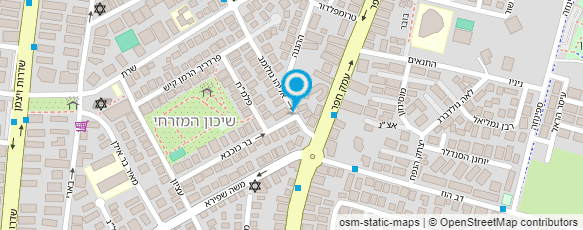 מפת הגעה אל אינסטלטור רפאל s.o.s