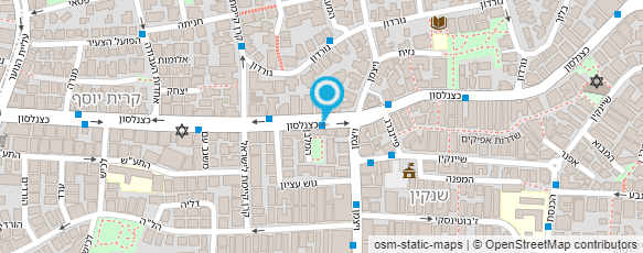 מפת הגעה אל א. שני - סוכנות לביטוח מפת הגעה אל א. שני - סוכנות לביטוח