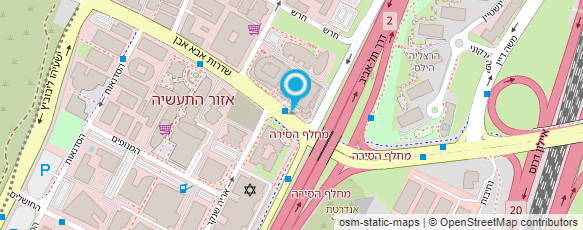 מפת הגעה אל דוד בכר - אדריכלים