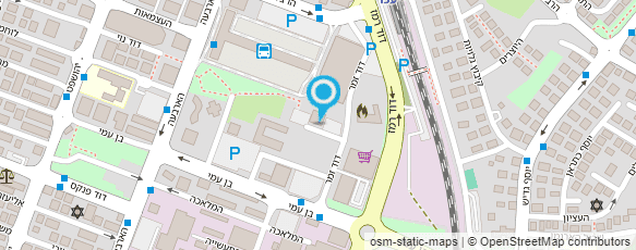 מפת הגעה אל המרכז למיכון משרדי