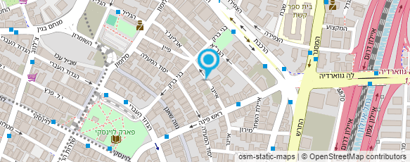 מפת הגעה אל "מיכון" - פנחס פיניק