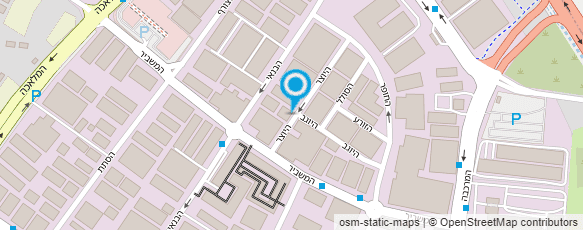 מפת הגעה אל המוסך של תמיר