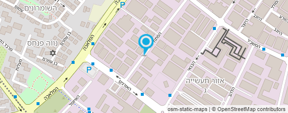 מפת הגעה אל מפזרי יעד תעשיות אלומיניום בע"מ מפת הגעה אל מפזרי יעד תעשיות אלומיניום בע"מ