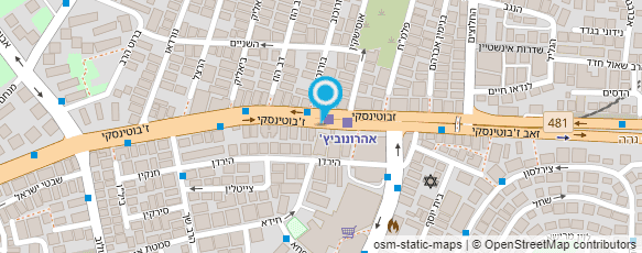 מפת הגעה אל מכל הלב