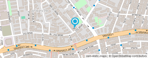 מפת הגעה אל מספרת בני כהן