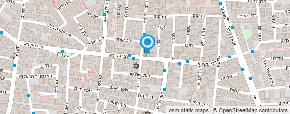 מפת הגעה אל פינת הזול