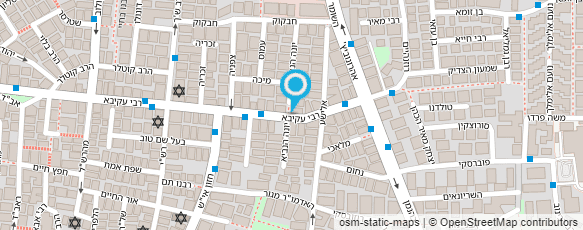 מפת הגעה אל סנדלריית אשר כהן