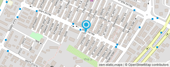 מפת הגעה אל רחמימוב אלישע