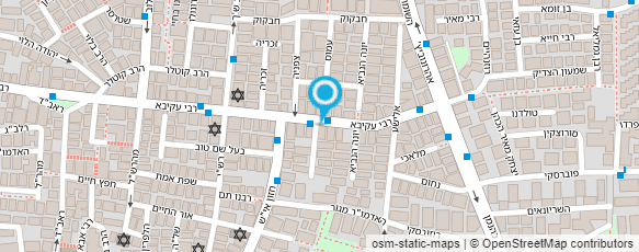 מפת הגעה אל פיצוחי חן