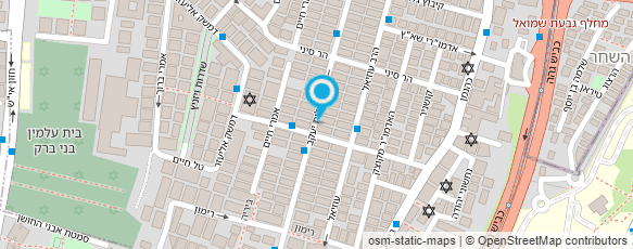 מפת הגעה אל חנה גרפיקס-פרסום עיצוב