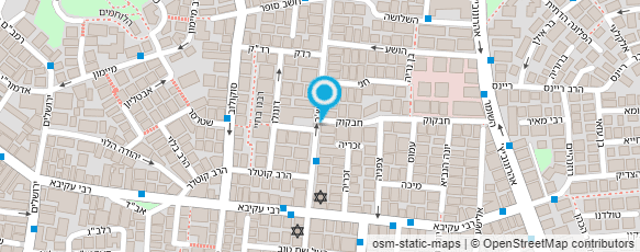 מפת הגעה אל ד"ר הופמן מיכאל