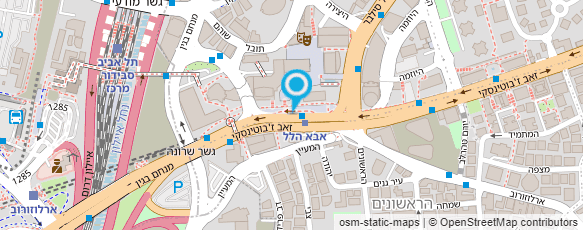 מפת הגעה אל מרפאת שיניים שמשון