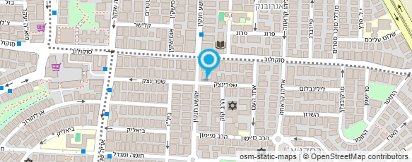 מפת הגעה אל פרופ' סגל רפאל